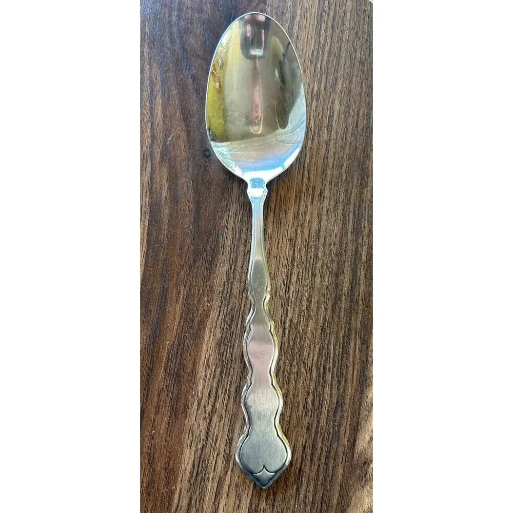 Vtg Oneida VALERIE Distinction Deluxe Stainless Flatware 8” Dinner‎ Spoon